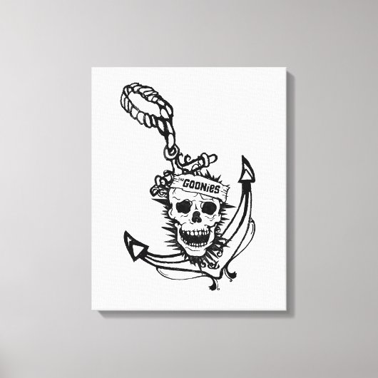 The Goonies Skull & Anchor Graphic Leinwanddruck (Vorderseite)
