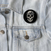 The Goonies Skull Silhouette Graphic Button (Beispiel)