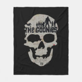 The Goonies Skull Silhouette Graphic Fleecedecke (Vorderseite)