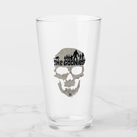The Goonies Skull Silhouette Graphic Glas (Vorderseite)