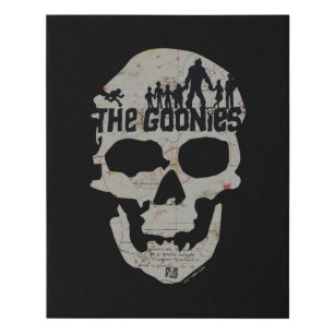 The Goonies Skull Silhouette Graphic Künstlicher Leinwanddruck