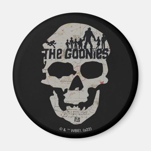 The Goonies Skull Silhouette Graphic Magnet (Vorne)