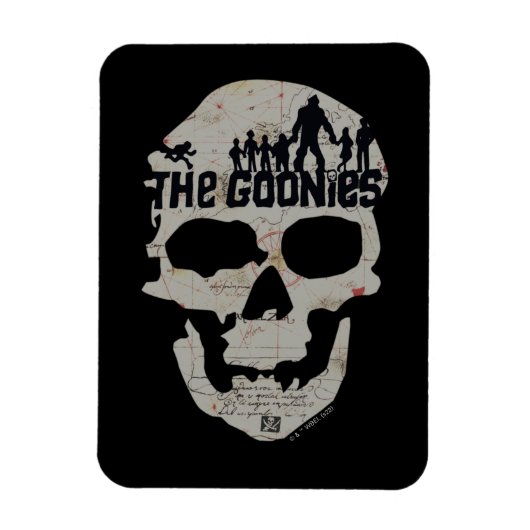 The Goonies Skull Silhouette Graphic Magnet (Vertikal)