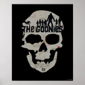 The Goonies Skull Silhouette Graphic Poster (Vorne)