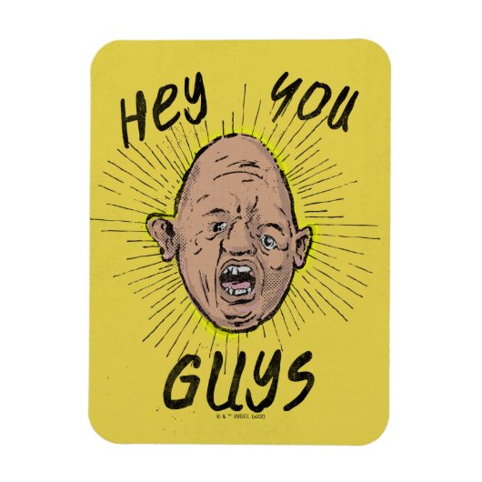 The Goonies Sloth Doodle "Hey, ihr Typ" Magnet (Vertikal)