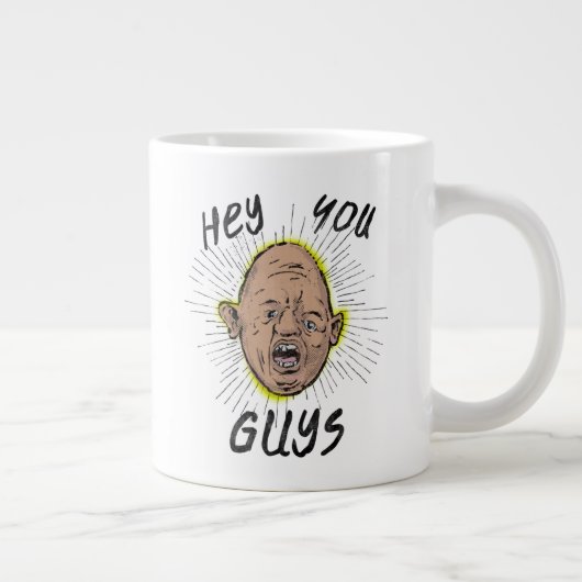 The Goonies Sloth Doodle "Hey You Guys" Jumbo-Tasse (Rechts)