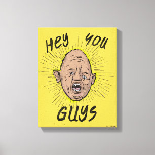 The Goonies Sloth Doodle "Hey You Guys" Leinwanddruck