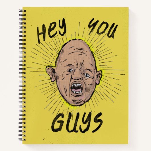 The Goonies Sloth Doodle "Hey You Guys" Notizblock (Vorderseite)