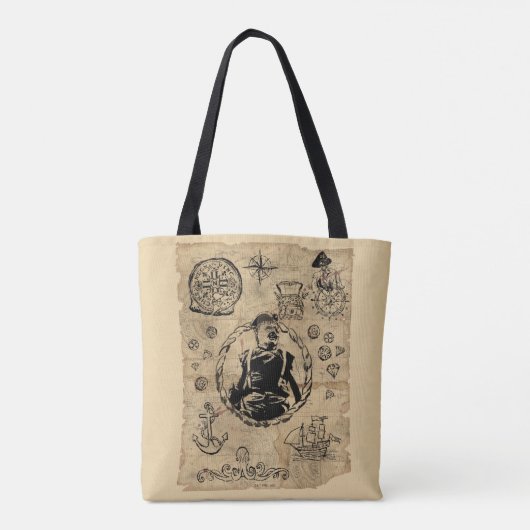 The Goonies Sloth Treasure Map Tasche (Rückseite)