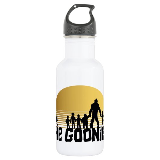 The Goonies Sunset Silhouette Graphic Edelstahlflasche (Vorderseite)