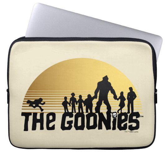The Goonies Sunset Silhouette Graphic Laptopschutzhülle (Vorderseite)