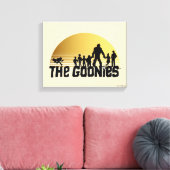 The Goonies Sunset Silhouette Graphic Leinwanddruck (Insitu (Wohnzimmer))