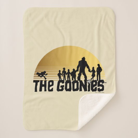 The Goonies Sunset Silhouette Graphic Sherpadecke (Vorderseite)