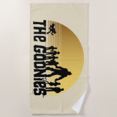 The Goonies Sunset Silhouette Graphic Strandtuch (Vorderseite)
