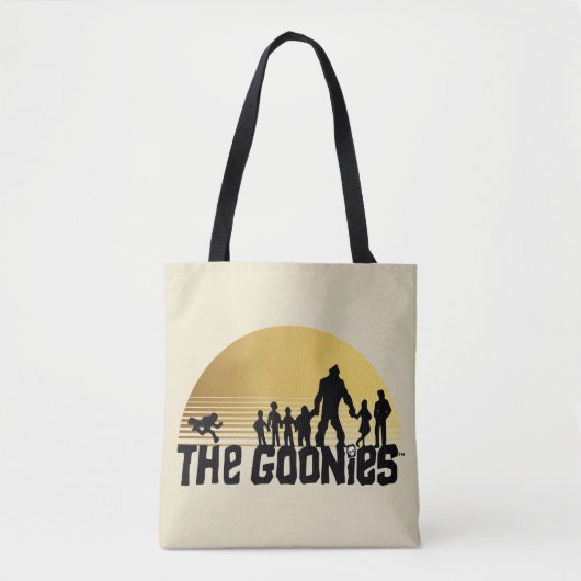 The Goonies Sunset Silhouette Graphic Tasche (Vorderseite)