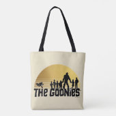 The Goonies Sunset Silhouette Graphic Tasche (Rückseite)