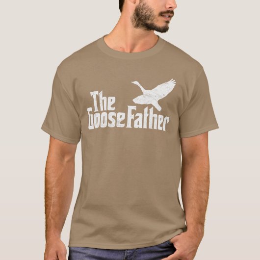 The Goosefather Goose Father Canada Geese Bird Wat T-Shirt (Vorderseite)