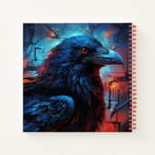 The Gorgeous Black Raven Notizblock (Rückseite)