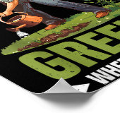 The Gr Is Greener Where You Water It Motivational  Poster (Ecke)