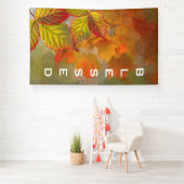 The Grace of Autumn’s Blessing Banner (Insitu)