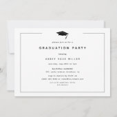 THE GRADUATE', 13 Foto Collage Graduation Party Einladung (Rückseite)