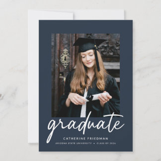 The Graduate Announcement Einladung