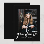 The Graduate Announcement Einladung (Vorne/Hinten)