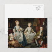 The Graham Children, 1742 Postkarte (Vorne/Hinten)