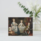 The Graham Children, 1742 Postkarte (Stehend Vorderseite)
