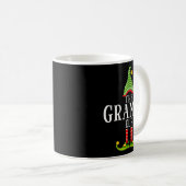 The Gramps Elf Funny Matching Pajama Xmas  Kaffeetasse (VorderseiteRechts)