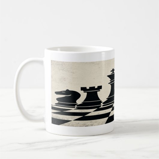  “The Grand Assembly” Chess Master Mug Kaffeetasse (Links)