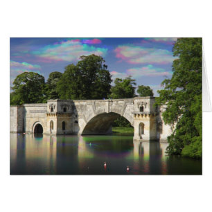 The Grand Bridge Tri Color, Blenheim Palace Card