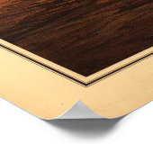 The Grand Canyon von Clarence Dutton 1882 Poster (Ecke)