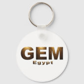 The Grand Egyptian Museum Schlüsselanhänger (Vorderseite)