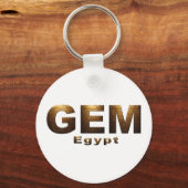 The Grand Egyptian Museum Schlüsselanhänger (Vorderseite)