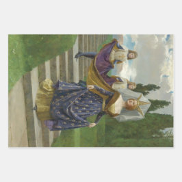 The Grand Lady (von John Collier) Geschenkpapier Set