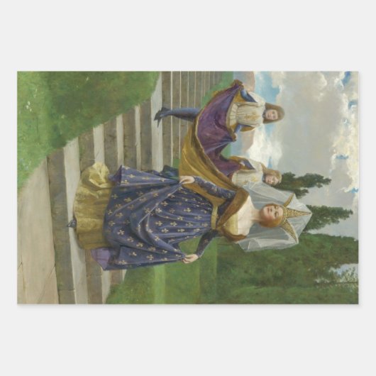 The Grand Lady (von John Collier) Geschenkpapier Set (Vorderseite)