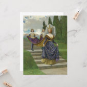 The Grand Lady (von John Collier) Karte (Vorderseite/Rückseite Beispiel)