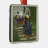 The Grand Lady (von John Collier) Ornament Aus Metall (Rechts)