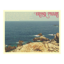 The Grand Phare beach shore line Jijel, Algeria