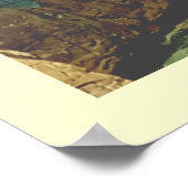 The Grand Phare beach shore line Jijel, Algeria Poster (Ecke)