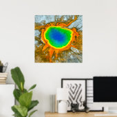 The Grand Prismatic Spring Poster (Heimbüro)
