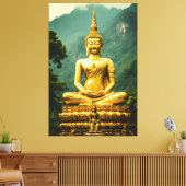 The Grand Samadhi of Suvarna Leinwanddruck (Insitu (Wohnzimmer))