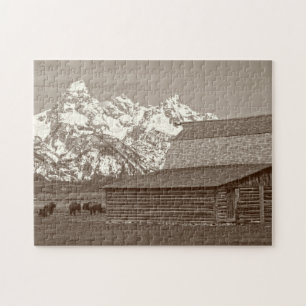 The Grand Tetons von Mormon Row Puzzle