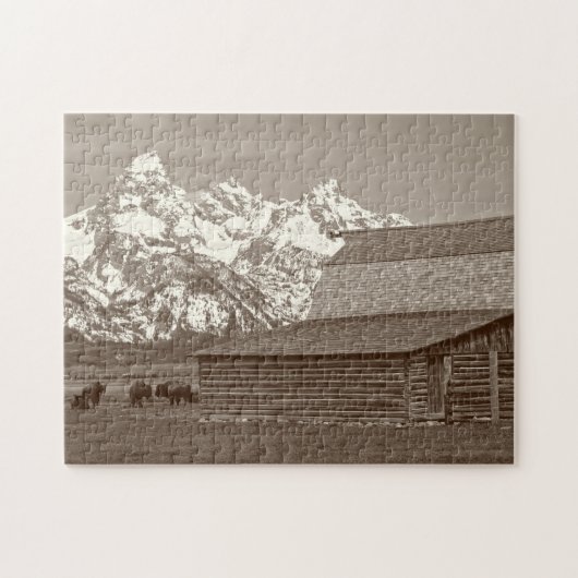 The Grand Tetons von Mormon Row Puzzle (Horizontal)