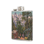 The Grand Tetons - Wyomoming Flask Flachmann (Links)
