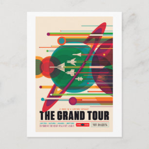 The Grand Tour - NASA Vision of the Future Postkarte