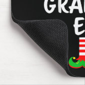 The Grandma Elf Matching Family Christmas Mousepad (Ecke)