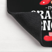 The Grandma Gnome Funny Family Matching Group Chri Mousepad (Ecke)