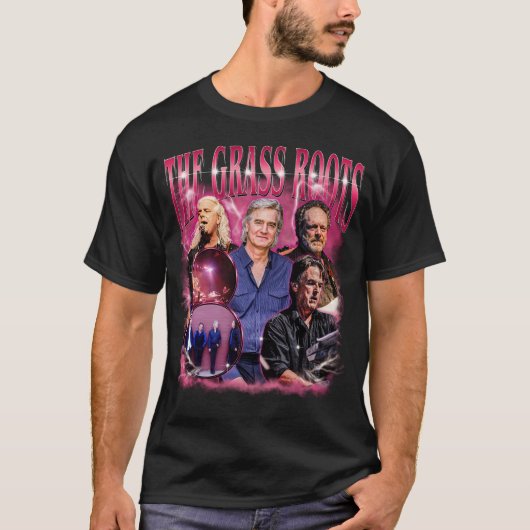 The Grass Root - Amerikanische Rockband T-Shirt (Vorderseite)